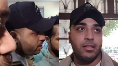 إسلام كابونجا في مقر نقابة المهن الموسيقية للتحقيق معه .. صور