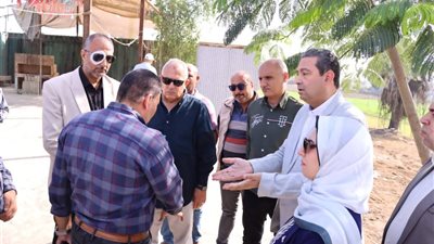محافظ دمياط يقود حملة لإزالة حالة تعدٍّ على أرض إصلاح زراعي بفارسكور 