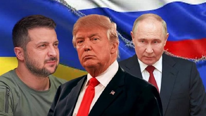 ترامب وبوتين وريلينسكي