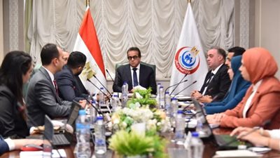 وزير الصحة يبحث مع «إي هيلث» و«لينك ديفلوبمنت» إطلاق منصة صحية