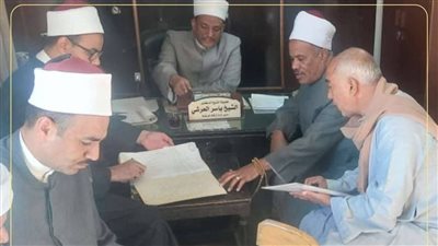 مدير أوقاف قنا في مرور مفاجئ على إدارة أوقاف نقادة لمتابعة الانضباط الإداري