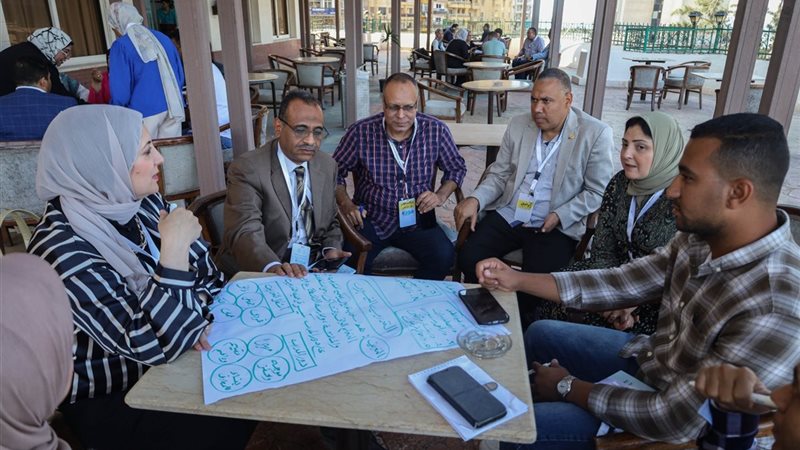 جانب من المعسكر