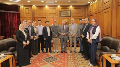 لتعزير التعاون.. وفد جامعة بكين للعلوم والتكنولوجيا – الصين يزور جامعة السويس