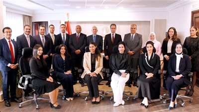 الوفد الثالث من الملحقين الدبلوماسيين يزور استديوهات ماسبيرو 