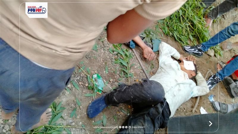 جانب من الحادث 