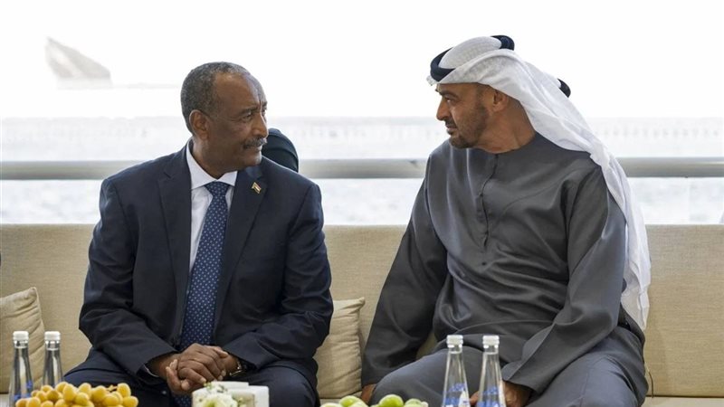 بن زايد والبرهان