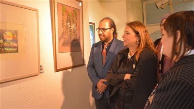 الدكتورة غادة جبارة تفتتح الملتقى الدولى الاول 