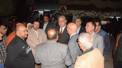 حتى اللحظات الأخيرة.. محافظ الغربية يتفقد لجان المحلة لمتابعة سير التصويت