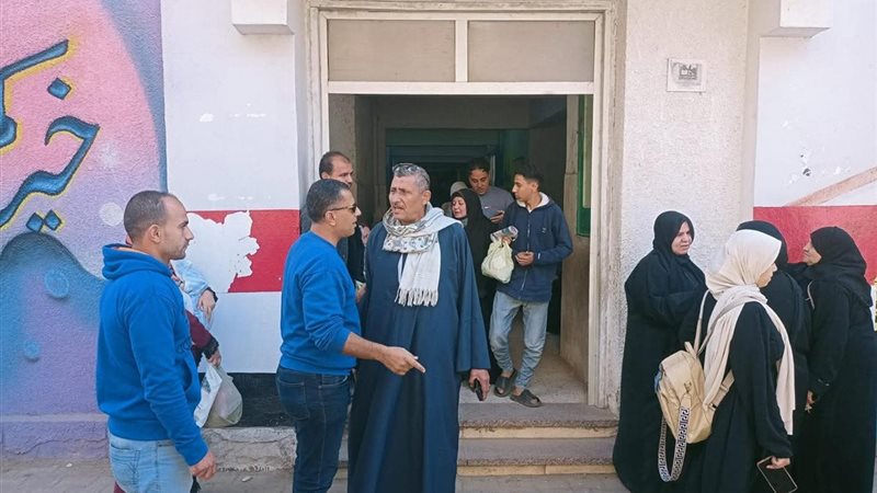 توافد الناخبين بالدائرة