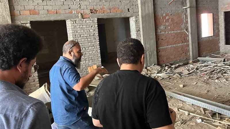 خلال الزيارة 