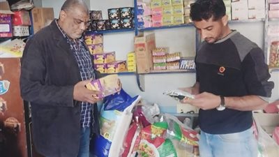 حملة تموينية ببني سويف تضبط مخالفات وتحرر 27 محضرًا