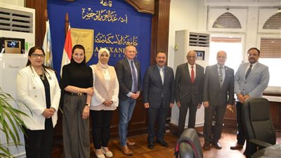 جامعة الإسكندرية تبحث آفاق التعاون مع «ووترلو» الكندية لتعزيز تدويل التعليم