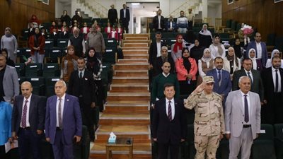 قيادات محافظة دمياط تشارك في احتفالية التضامن الاجتماعي 