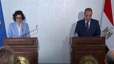 وزير الخارجية: كارثة غزة وتدهور دارفور في صدارة مباحثات مصر والاتحاد الأوروبي
