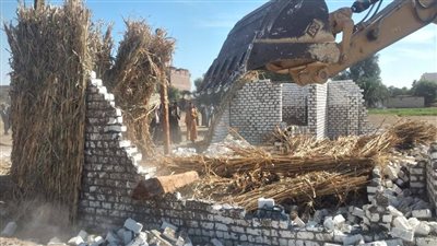 محافظ أسيوط: إزالة 24 حالة تعدي على 97 فدانا و1008 متر مربع من أملاك الدولة
