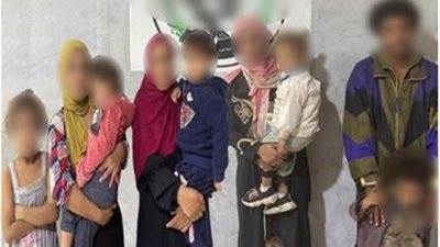 ضبط 14 متهما استغلوا 15 طفلا من الأحداث في التسول وبيع السلع بالإلحاح بالجيزة