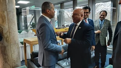 وزارة النقل تنظم حفل استقبال للوفود المشاركة في أعمال الجمعية العامة 