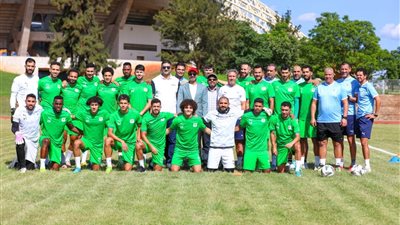 مسئولو السفارة المصرية بزامبيا يحضرون مران المصري استعدادًا لمباراة زيسكو