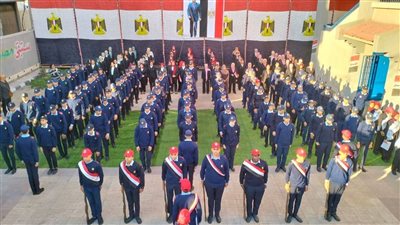 مدرسة أحمد زويل الفندقية تتألق في مسابقة التأسيس العسكري بالإسكندرية 