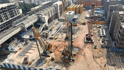 الأنفاق:اقتراب الانتهاء من الحفر النفقي بين المتحف الكبير والرماية للخط الرابع