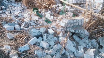 إزالات فورية لحالات تعدي على الاراضي وبناء مخالف بالمنوفية