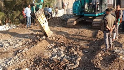 تنفيذ إزالة فورية لحالات تعدى على الأراضي الزراعية وأملاك الدولة بالبحيرة