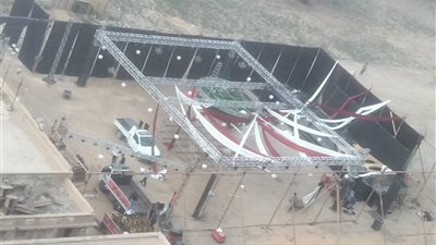 إلغاء تصوير جميع مسلسلات رمضان باستوديو مصر بعد حريق لوكيشن الكينج