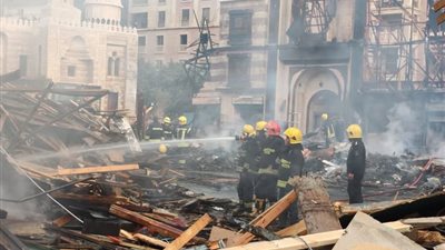 محافظ الجيزة: السيطرة الكاملة على حريق موقع التصوير باستوديو مصر دون خسائر 