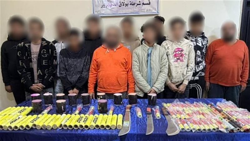 المتهمون عقب القبض