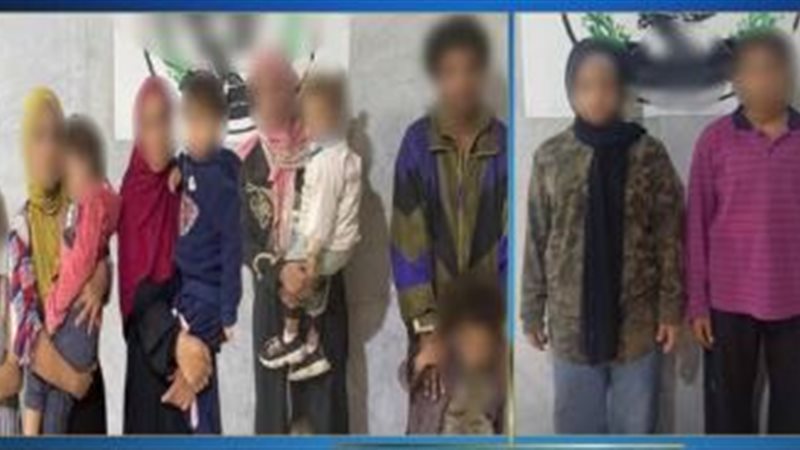 المتهمين والأطفال