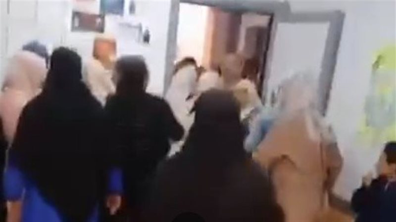 جانب من المشاجرة