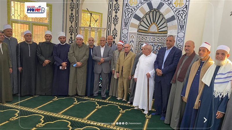 افتتاح مسجد بمركز