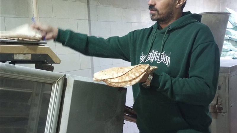 ضبط مخبز للتصرف فى