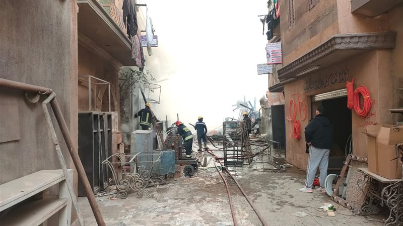 تجدد الحريق