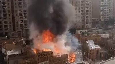 خسائر بالملايين وحسرة على العاملين بلوكيشن تصوير مسلسل الكينج