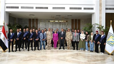 وفد جامعة بني سويف يزور جنوب سيناء لتعزيز الانتماء الوطني لدى الطلاب