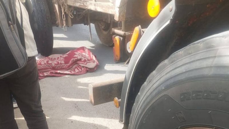 جانب من الحادث 