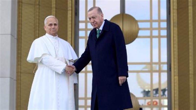 بابا الفاتيكان وأردوغان