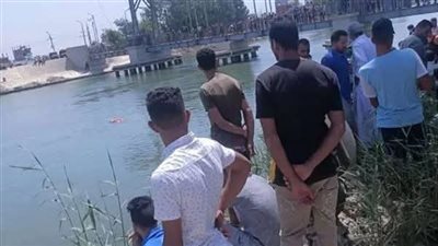 شاب ينهي حياته قفزا في بحر سنتريس بالمنوفية وكاميرات المراقبة تكشف الواقعة