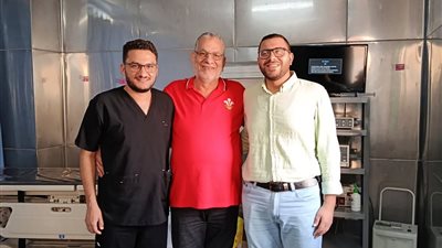 افتتاح وحدة المناظير العلوي والسفلي بمستشفى حميات دمياط