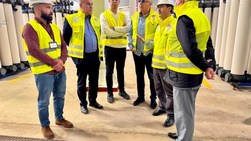 جانب من الزيارة 