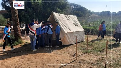 تقييم مسابقة التفوق الكشفي بمحافظة الفيوم بمشاركة متميزة من فرق المدارس