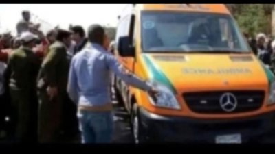 طريق الموت.. مصرع شخص وإصابة 12 في انقلاب سيارة بطريق محور الضبعة