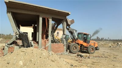 القليوبية تواصل التصدي للبناء المخالف وإزالة 20 حالة تعدٍ على 68 فدانًا 