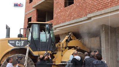 محافظ المنيا يوجه بإزالة برج مخالف في بني مزار وإحالة المقصرين للتحقيق
