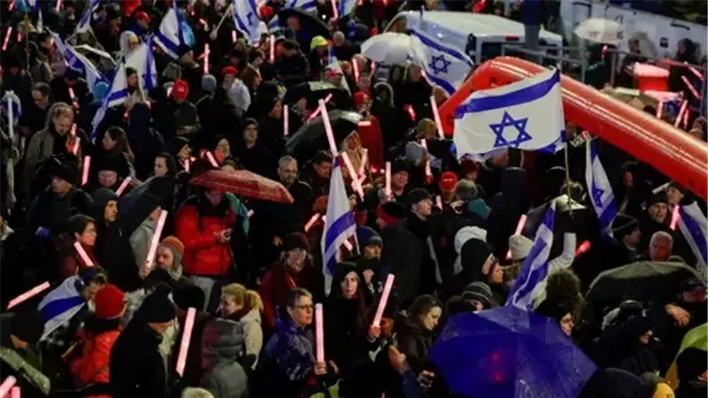 مظاهرات تل أبيب ضد