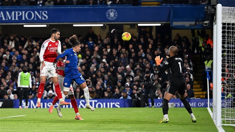 مباراة أرسنال وتشيلسي