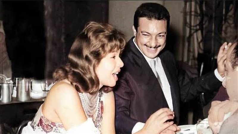 رشدي أباظة وسامية