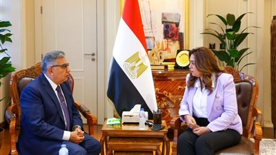 وزيرة التنمية تبحث مع محافظ الدقهلية الموقف التنفيذي للمشروعات التنموية
