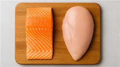 لو بتعمل دايت.. اعرف مصدر البروتين الأفضل بين الدجاج والسلمون
